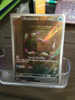 Pokemon TCG Wimpod Paradox Rift 191/182 Holo Illustration Rare - Image 1