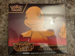 Obsidian Flames Pokemon Center Exclusive Etb Sealed- Case Fresh - See Details. - Image 1