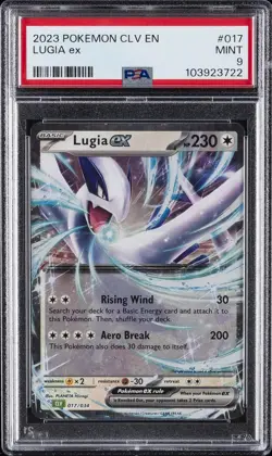 2023 POKEMON CLASSIC VENUSAUR & LUGIA EX DECK #017 LUGIA EX PSA 9 - Image 1