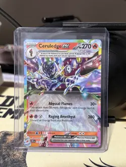 Ceruledge ex 36/191 Double Rare SV08 Surging Sparks Pokemon TCG NM - Image 1