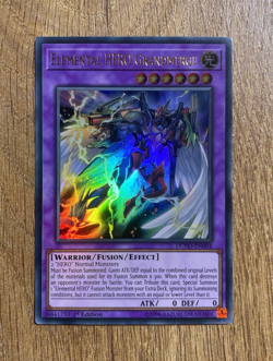 Elemental HERO Grandmerge | DUPO-EN004 | Ultra Rare | 1st Edition | YuGiOh Mint - Image 1