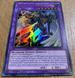 Elemental HERO Grandmerge | DUPO-EN004 | Ultra Rare | 1st Edition | YuGiOh Mint - Image 3