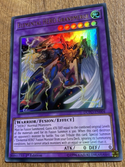 Elemental HERO Grandmerge | DUPO-EN004 | Ultra Rare | 1st Edition | YuGiOh Mint - Image 4