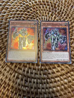 2x Alpha The Electromagnet Warrior SDMY-EN001 Structure Deck: Yugi Muto 1st Ed - Image 1