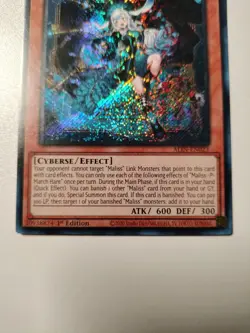 2025 YUGIOH ALIN 1ST ED SECRET RARE MALISS P MARCH HARE NM 💫 - Image 4