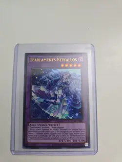 Yugioh Tearlaments Kitkallos POTE-EN042 Power of the Elements Unlimited Fresh Nm - Image 1