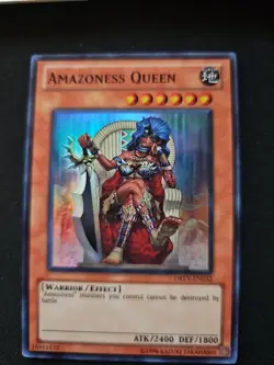 Amazoness Queen DREV-EN032 Duelist Revolution-Unlimited Edition SUPER RARE - Image 1