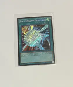 Yu-Gi-Oh! Burst Stream Of Destruction #LCKC-EN025 Secret Rare (NM) - Image 1