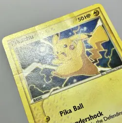Pikachu 60/106 (DMG) Common EX Emerald 2005 Pokemon Card - Image 4