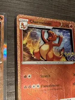 Pokemon Custom 3D Shadowbox Card Charizard, Charmeleon, And Charmander!! 🔥🔥🔥 - Image 5