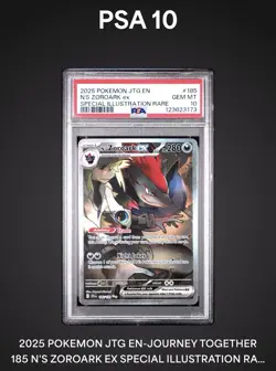 Pokemon Journey Together Master Set - 353 Cards - 4 PSA 10's 183, 184, 185, 187 - Image 4