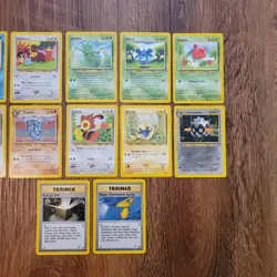 Vintage Pokemon Card Lot of 12 Neo Discovery Unlimited TCG WOTC - Image 3