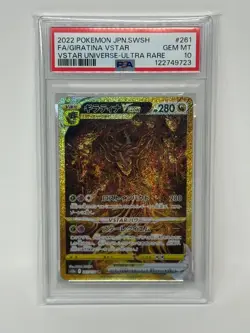 PSA 10 Giratina VSTAR UR 261/172 S12a VSTAR Universe Pokemon Card Japanese 2022 - Image 1