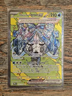 Wellspring Mask Ogerpon ex 152/131 SIR Prismatic Evolutions Pokemon Card Mint - Image 1