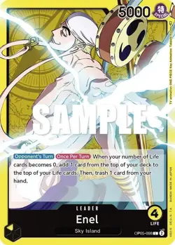 One Piece TCG 51 Card Enel Yellow Custom Deck - Sky Island - Image 2