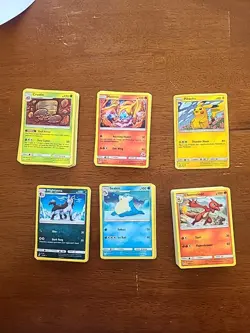 86 Card Lot Pokemon 2019 Sun And Moon - Image 1