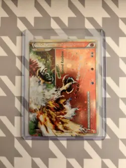 Pokemon Ho-Oh Legend Bottom Half Card Ultra Rare Holo 112/123 LP Condition - Image 1
