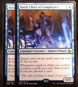 Baral Chief of Compliance Aether Revolt NM Magic The Gathering Rare Card - Image 1