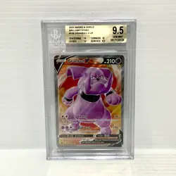 Granbull V 159/172 - Brilliant Stars - Graded Pokemon Card - BGS 9.5 (PSA 10) - Image 1