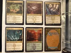 MTG: 5x Land Set from Streets of New Capenna See Images For Exact Cards - NM - Image 1