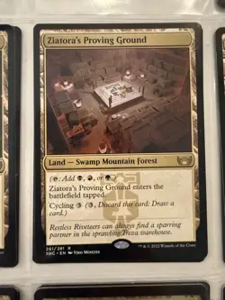 MTG: 5x Land Set from Streets of New Capenna See Images For Exact Cards - NM - Image 3