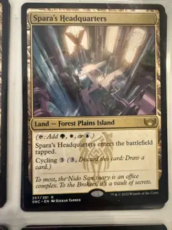 MTG: 5x Land Set from Streets of New Capenna See Images For Exact Cards - NM - Image 4