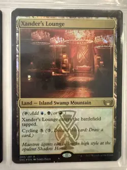 MTG: 5x Land Set from Streets of New Capenna See Images For Exact Cards - NM - Image 5