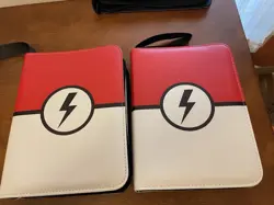 Pokemon Cards - 2 Binders (4‑Slot) 400 Cards Some Rare, Reverse & Holos - Image 1