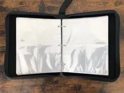 Pokemon Card Binder. Leather Binder for Pokemon cards with plastic sleeves - Image 5