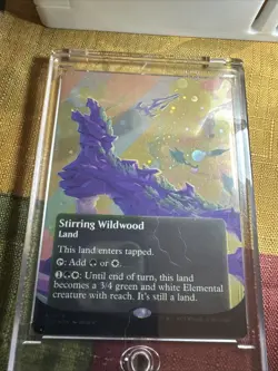 Stirring Wildwood (0039) (Borderless) Edge of Eternities: galaxy Foil - Image 1