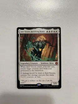 Spider-man Magic the Gathering Anti-Venom, Horrifying Healer (Regular) M0001 - Image 1