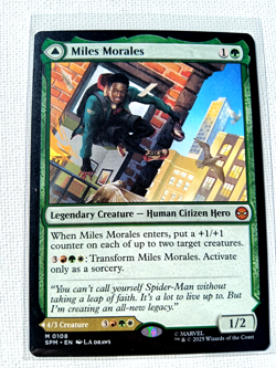 MTG Miles Morales 0108 Regular Marvel’s Spider-Man NM SPM - Image 1