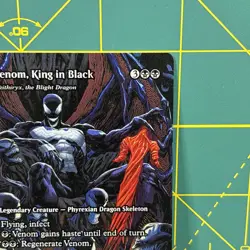 MTG Spider-Man Venom, King In Black Borderless Mythic Non-Foil M0022 Mythic New - Image 4