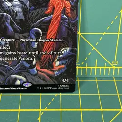 MTG Spider-Man Venom, King In Black Borderless Mythic Non-Foil M0022 Mythic New - Image 5