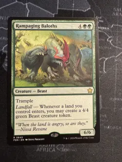 MTG Foundations R Rampaging Baloths #0645 - Image 1