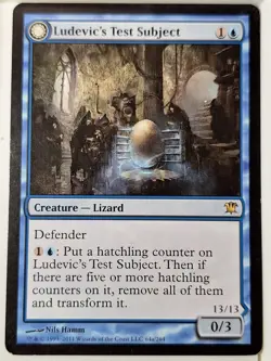 Ludevic's Test Subject - Innistrad - Magic the Gathering MTG Nice! - Image 1