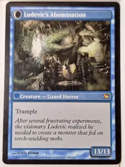 Ludevic's Test Subject - Innistrad - Magic the Gathering MTG Nice! - Image 2