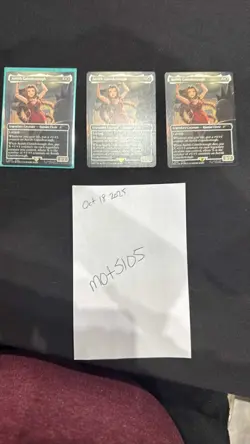 Aerith Gainsborough MTG Final Fantasy RC Promo - NM - In Hand - Image 3