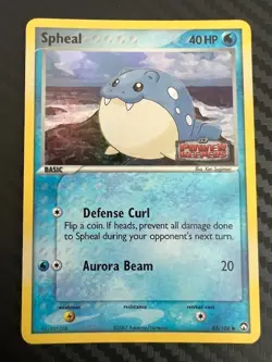 Pokemon TCG Power Keepers Spheal 65/108 Reverse Holo HP - Image 1
