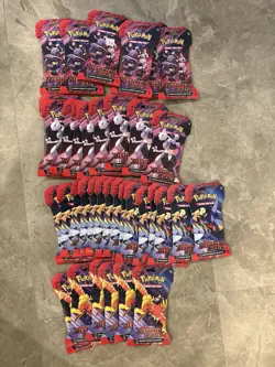 36x Pokemon TCG Destined Rivals Sleeved Booster Pack | Booster Box Equivalent - Image 1