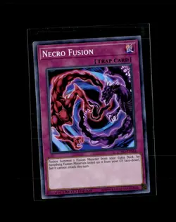 Yu-Gi-Oh! Cybernetic Horizon Necro Fusion Super Rare Foil CYHO-ENSE4 NM/MT - Image 1