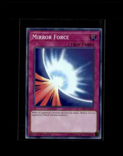 Yu-Gi-Oh! Dark Saviors Mirror Force Super Rare Foil DASA-EN059 NM/MT - Image 1