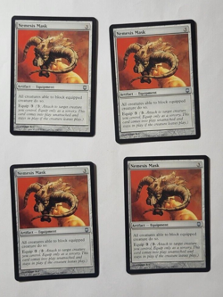 4x Nemesis Mask Darksteel Magic the Gathering Card - Image 1