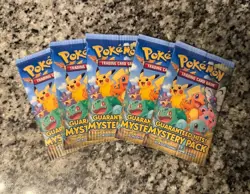 Pokemon TCG • Sealed Mystery Pack • 10 Cards 3 Guaranteed Hits (RH / Holo / etc) - Image 2
