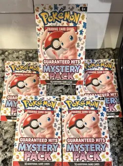 Pokemon TCG • Sealed Mystery Pack • 10 Cards 3 Guaranteed Hits (RH / Holo / etc) - Image 1