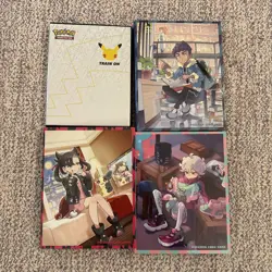 Pokemon Card Binder Lot With Cards And Jumbo Cards - Image 1