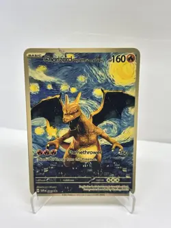 Charizard HP160 Metal Pokemon Card-Collectible Gift Display. - Image 1