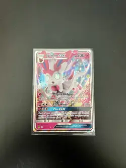 ULTRA RARE Sylveon GX 92a/145 PROMO Pokemon Card - Image 1