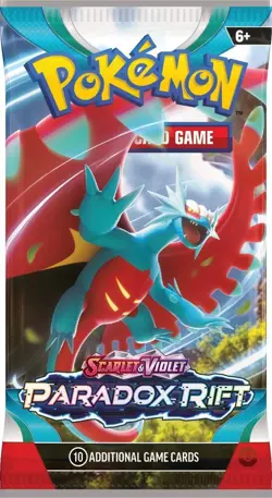 Pokemon Paradox Rift Booster Pack - 10 Cards / Pack - SEALED, UNWEIGHED - Image 1