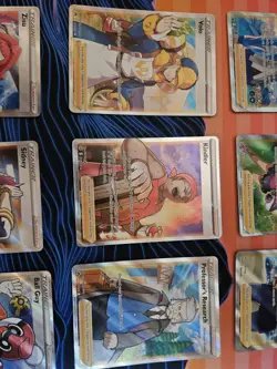 Pokemon TCG Singles: 9 cards: Full Art Trainer - Image 3